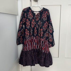 Pink chicken size 7 Bohemian dress